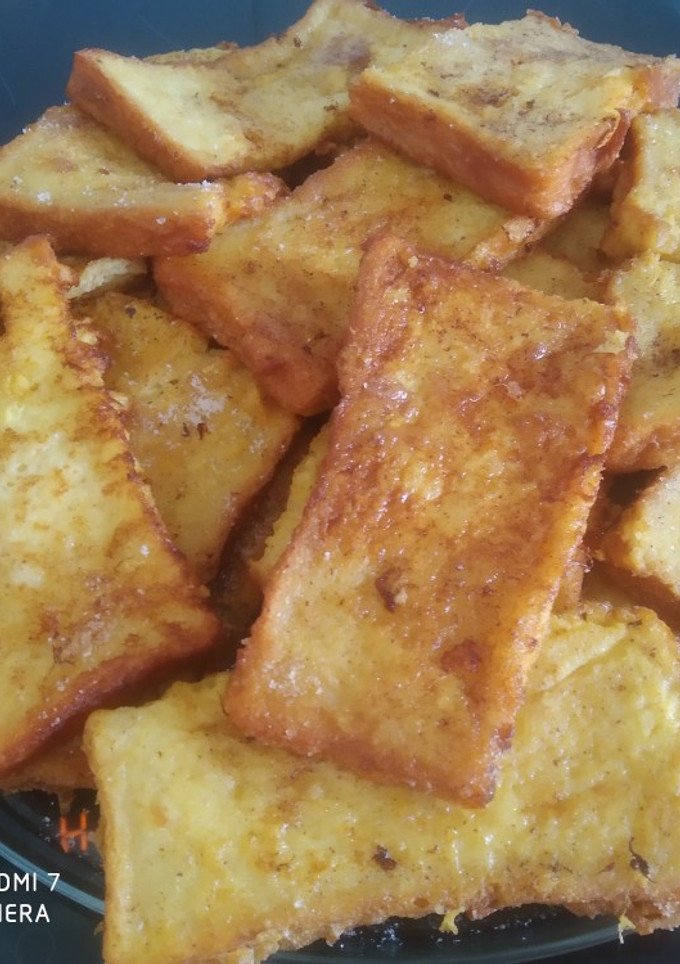 Una foto de Tostadas de pan - Torrijas