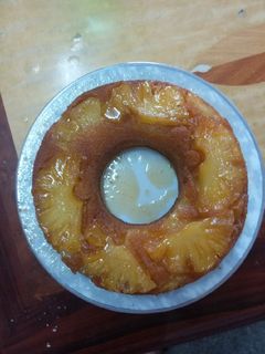 صورة لوصفة كيكه الاناناس