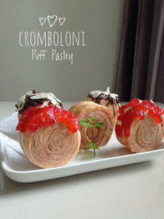 Foto resep Cromboloni Puff Pastry