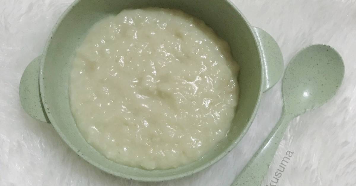 Resep Bubur Nasi Gurih Mpasi Oleh Martika Kusuma Cookpad