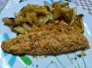 Foto di Filetti di spigola gratinati al profumo di limone 🍋