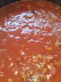 Pasta con salsa de Chipi Chipi
