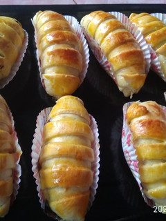 Foto resep Roti Unyil Pisang Cokelat