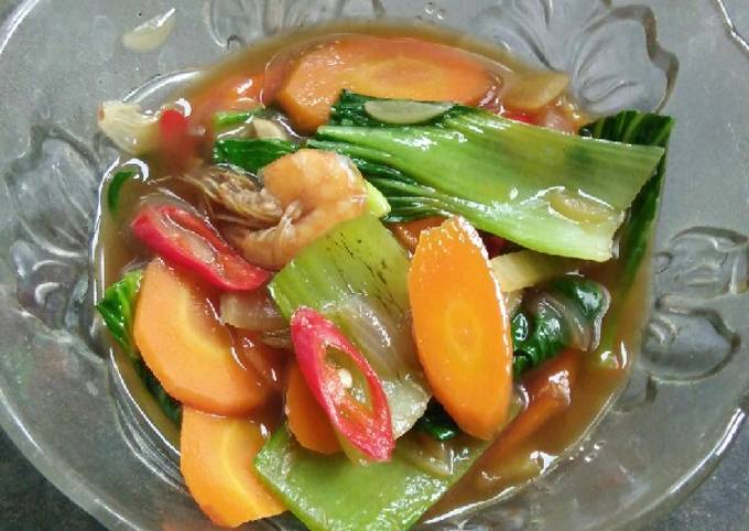 Resep Tumis Udang Pakcoy Saus Tiram Oleh Enita🌹 Cookpad