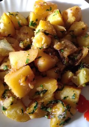 A picture of Brown Sugar Glazed Red Potatoes#festivecontest nairobieast.