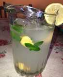 Limonada sin azúcar con mentas y jengibre 🫚