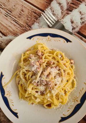 O poză a rețetei Paste carbonara ❤️.