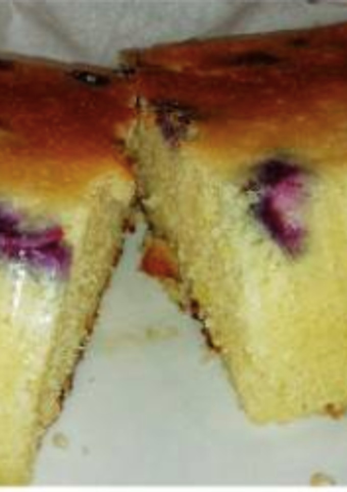 Una foto de Plumcake de arándanos, limón 🍋 y yogurt