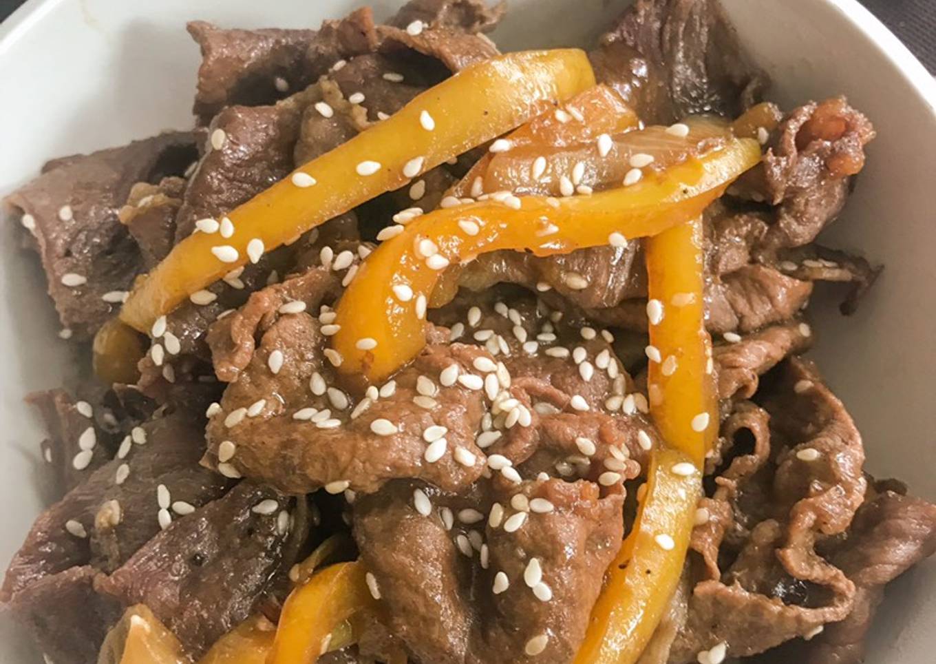 Beef bulgogi