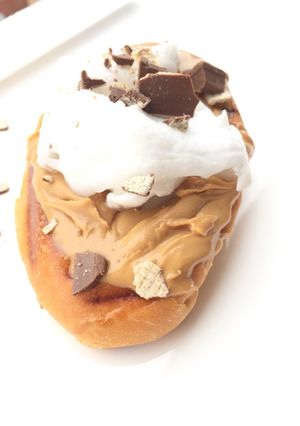 A picture of Peanut Butter And Coconut Sandwich.