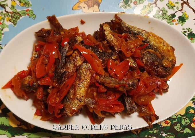 Sarden Goreng Pedas