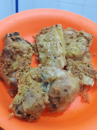 Resep Ayam dan tempe kremes Bahan Sederhana