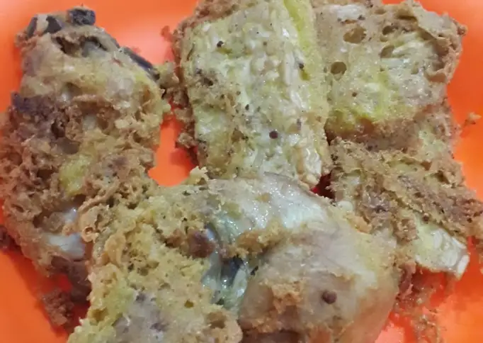 Ayam dan tempe kremes