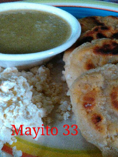 Una foto de Gorditas de manteca y queso
