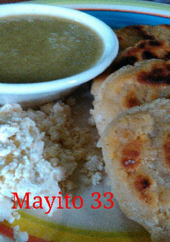 Una foto de Gorditas de manteca y queso