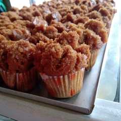 รูปของ Bolu Kukus Cinnamon tanpa telur tanpa mixer