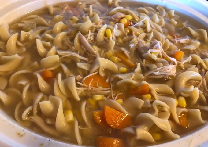 Recipe of Quick Chicken noodle soup