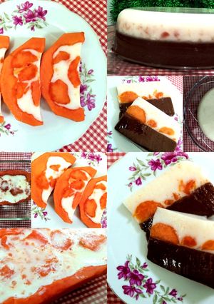 Foto resep Puding Susu Pepaya