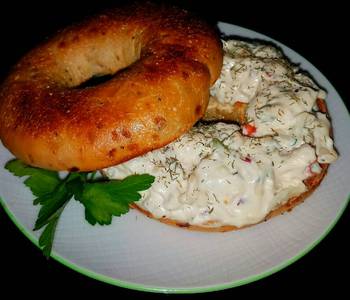 How To Prepare Recipe Mikes Peppered Cream Cheese Bagel Spread Delicious Steady