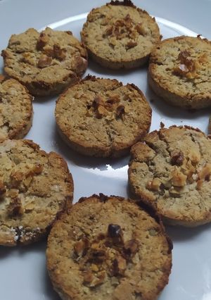 Una foto de Galletas de Lentejas y Harina de Coco