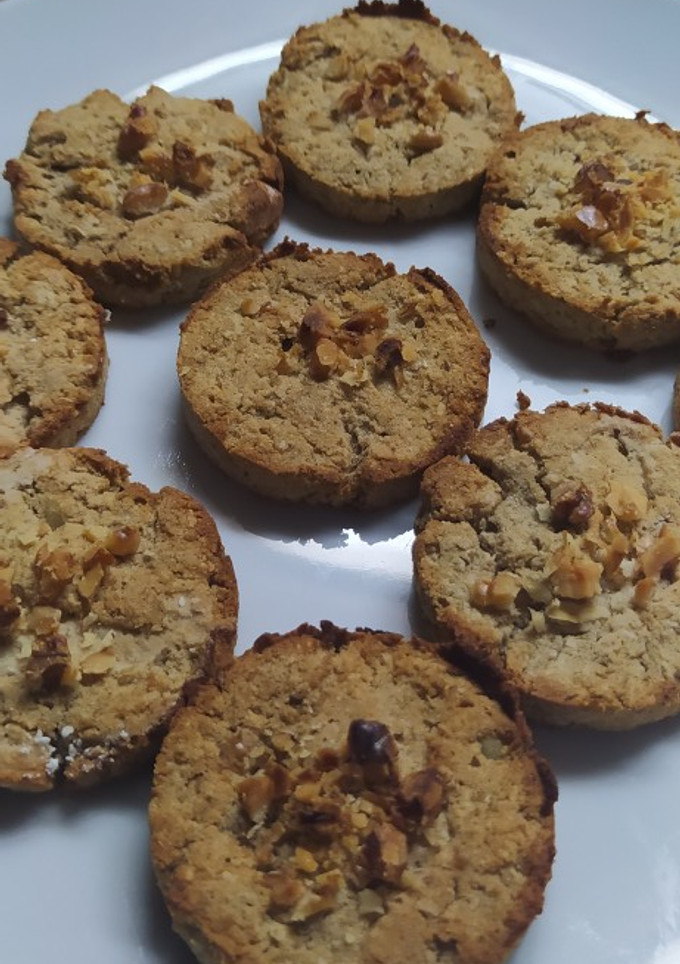 Una foto de Galletas de Lentejas y Harina de Coco