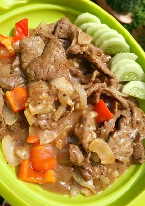 Foto resep Sapi Lada Hitam