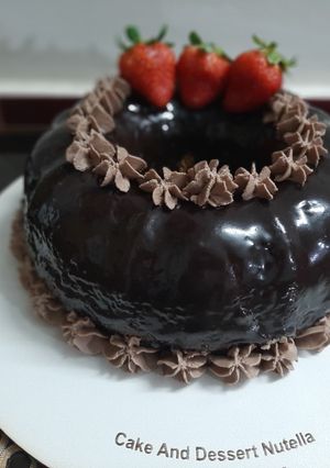 عکسی از دستور کیک عصرانه شکلات داغ
