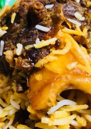 A picture of Nalli beff biryani #CookpadApp.