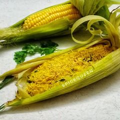 A picture of Bhutte ki kees / Makki ki kees.