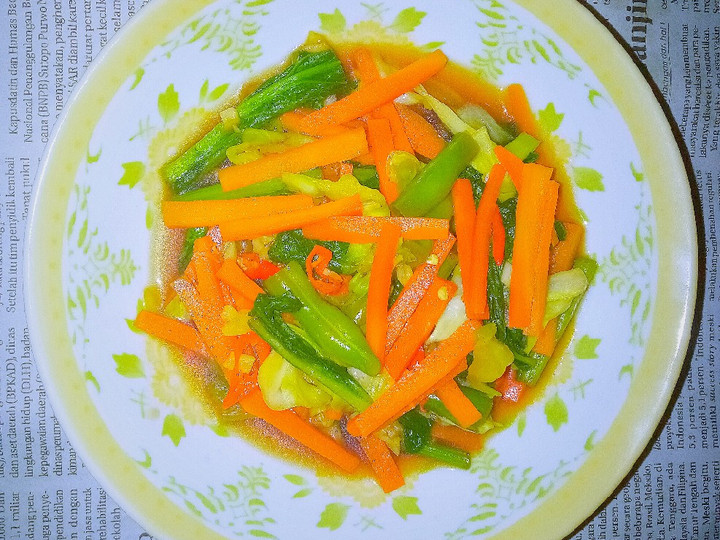 Langkah Mudah untuk Menyiapkan Yasai Itame (Tumis Sayur Ala Jepang) Simple, Enak Banget