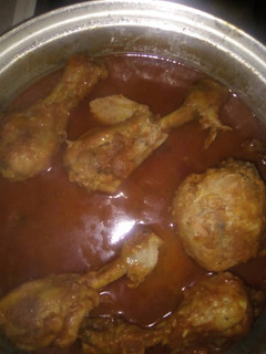 Una foto de Pollo mi estilo!