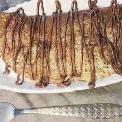 كريب بالنوتيلا 🥞🎀-レシピのメイン写真
