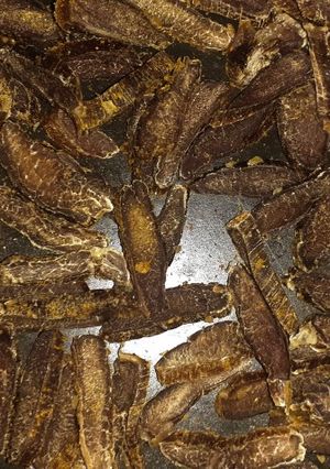 A picture of Homemade biltong.