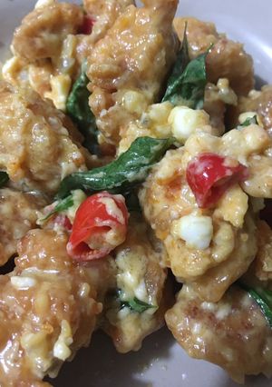 Foto resep Chiken salted egg