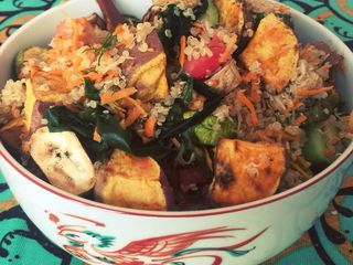 Quinoa veggie bowl