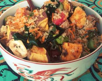 Without Fail Prepare Recipe Quinoa veggie bowl Home Style