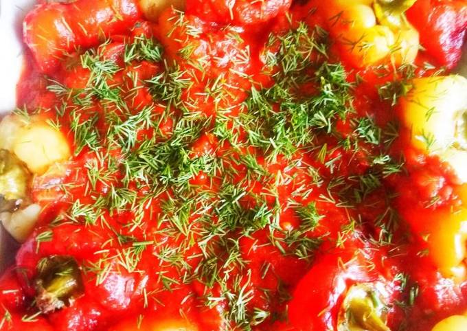 Вкусный томатный соус на зиму с болгарским перцем