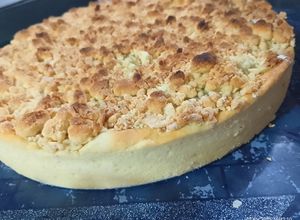 Una foto de Kuchen de miga