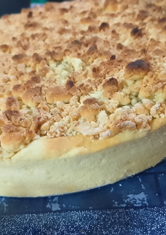 Una foto de Kuchen de miga
