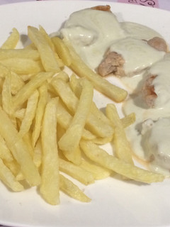 Una foto de Solomillo de cerdo con salsa Roquefort
