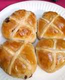 Hot cross buns.😋😋 Airfryer