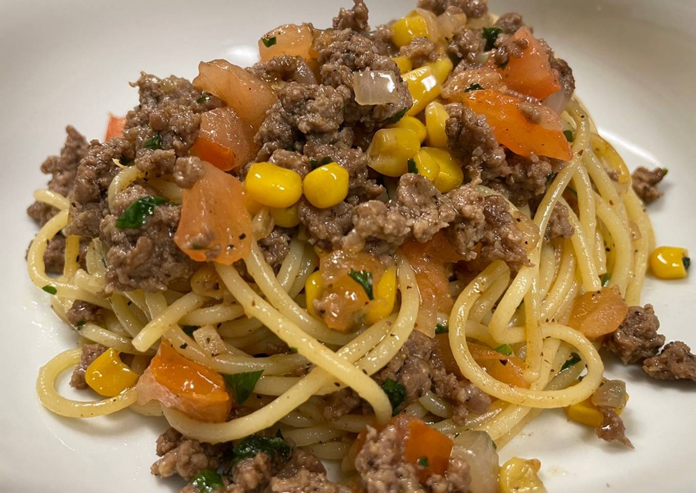 Buttered Beef Pasta