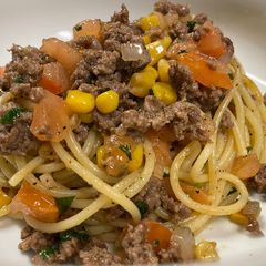 A picture of Buttered Beef Pasta.