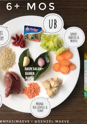 Foto resep MPASI 6m (6 bulan) menu 4 bintang