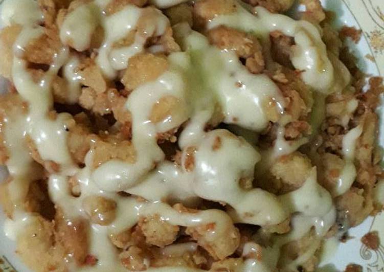 Udang balut tepung saos mayo uhuyy