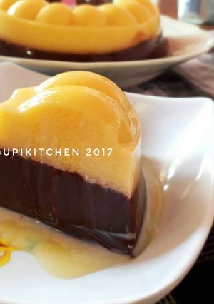 Foto resep Puding Jagung Coklat