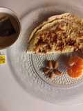 Pancake y frutas!