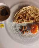 Pancake y frutas!