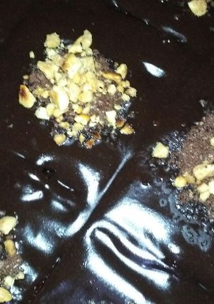 صورة لوصفة كيكة الشوكولاته الغنيه والاقتصاديه