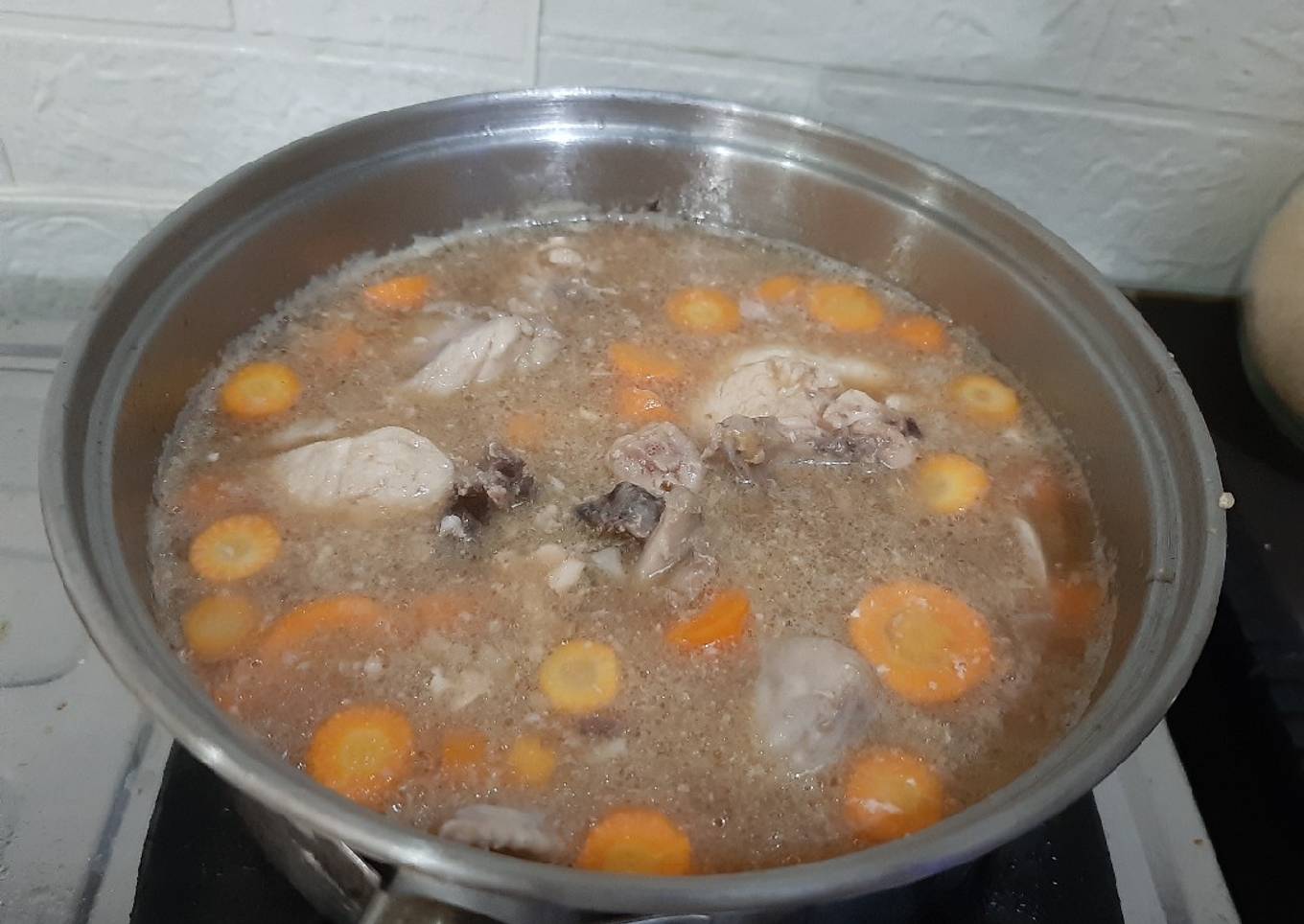 Resep 237. Chicken Miso Stew dengan Pressure Cooker, Enak
